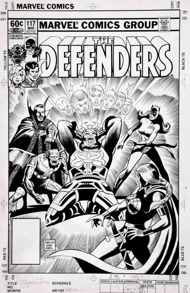 The Defenders #117 - Cover Art