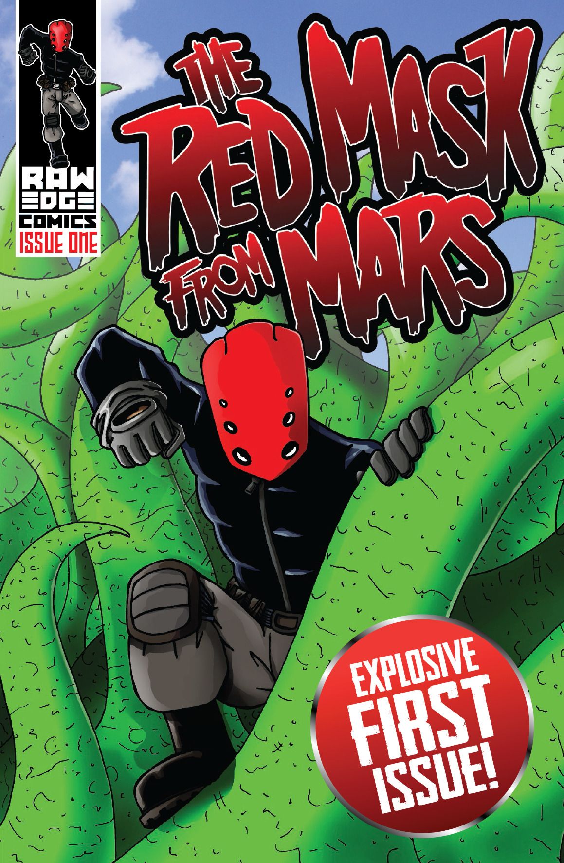 The Red Mask From Mars #1 - Cover