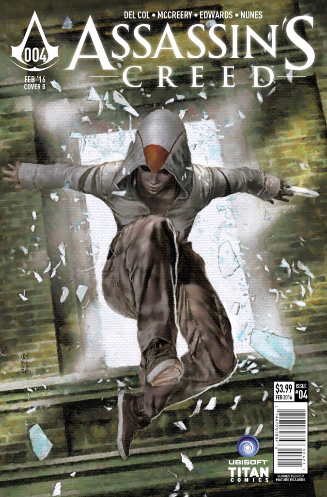 Assassin's Creed #4 Cover B by Marco Turini
