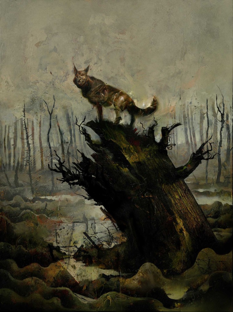 The cover of Black Dog – The Dreams of Paul Nash by Dave McKean