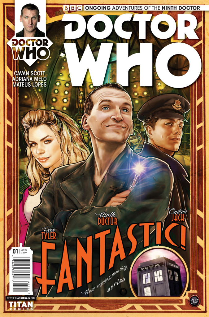 Doctor Who: The Ninth Doctor #1 Ongoing Cover C by Adriana Melo