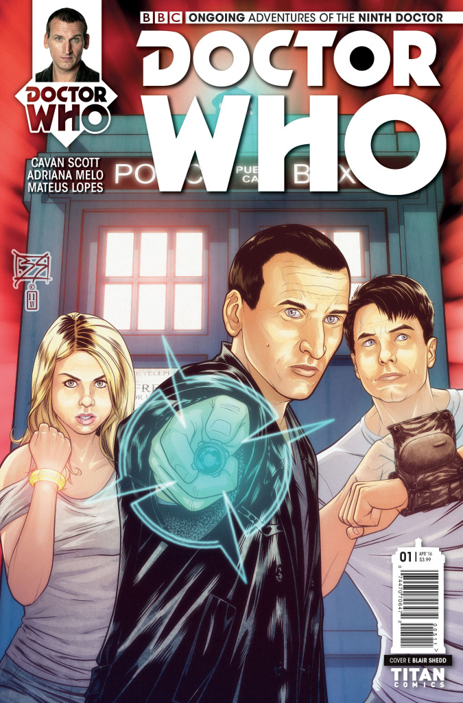 Doctor Who: The Ninth Doctor #1 Ongoing Cover E by Blair Shedd