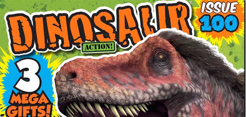 Dinosaur Action Issue 100 - Cover SNIP