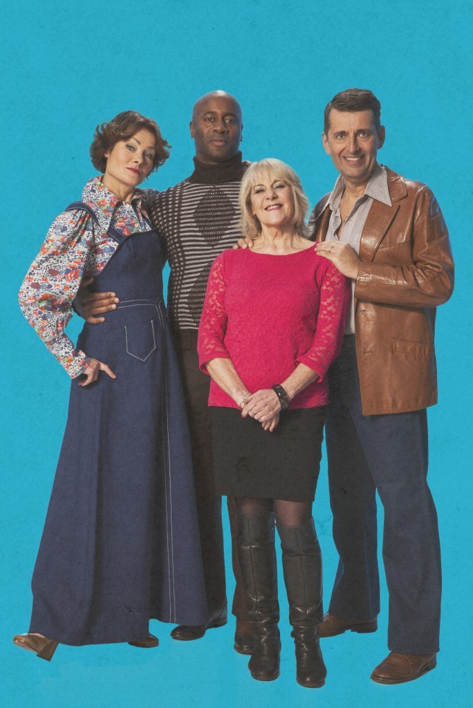 The cast of Jackie The Musical includes Janet Dibley, Graham Bickley and Nicholas Bailey. Photo: Eric Richmond