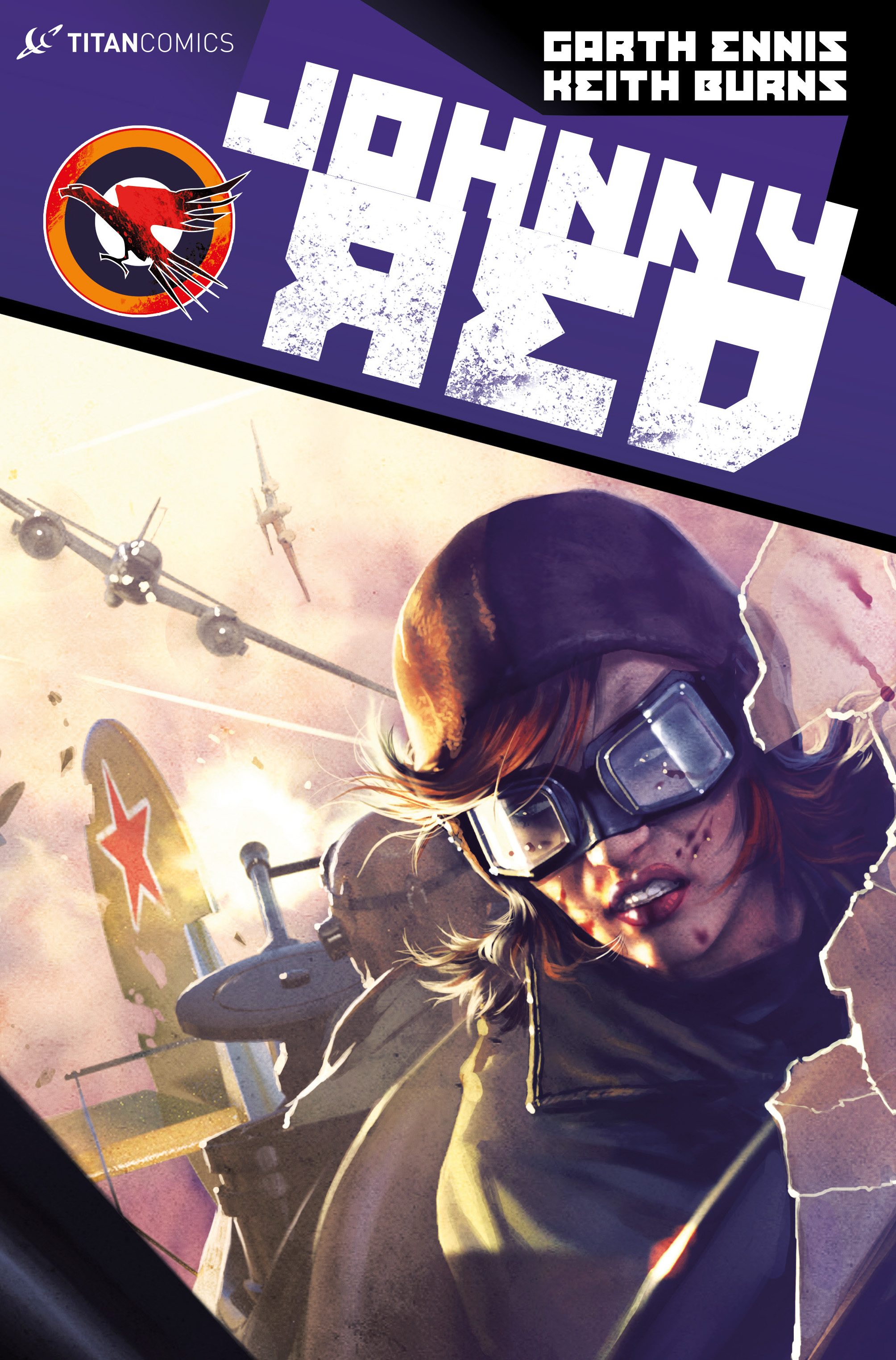 Johnny Red #3 - Cover B by Alex Ronald