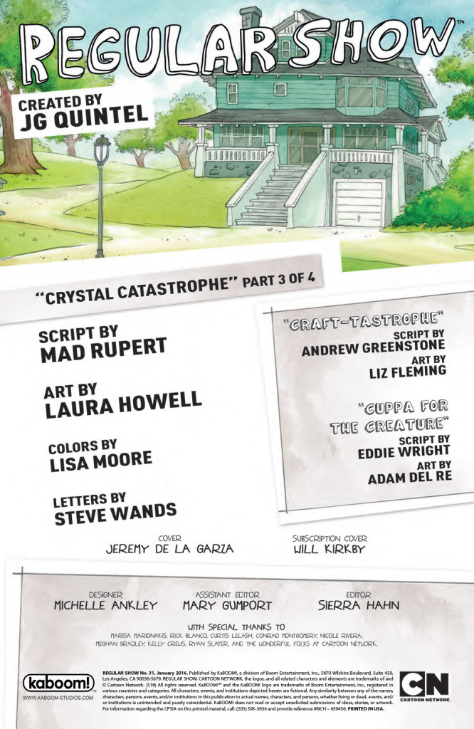 The Regular Show #31 - Preview 1
