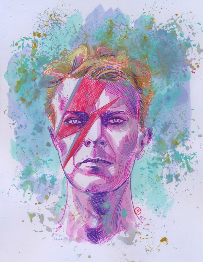 David Bowie by Jesus Antonio Hernandez