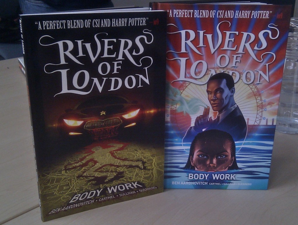 Rivers of London: Body Work, the first official comic strip based on Ben Aaronovitch's acclaimed fantasy/ police procedural novels, will be released as a softback and hardback collection by Titan Comics. Photo: Lee Sullivan
