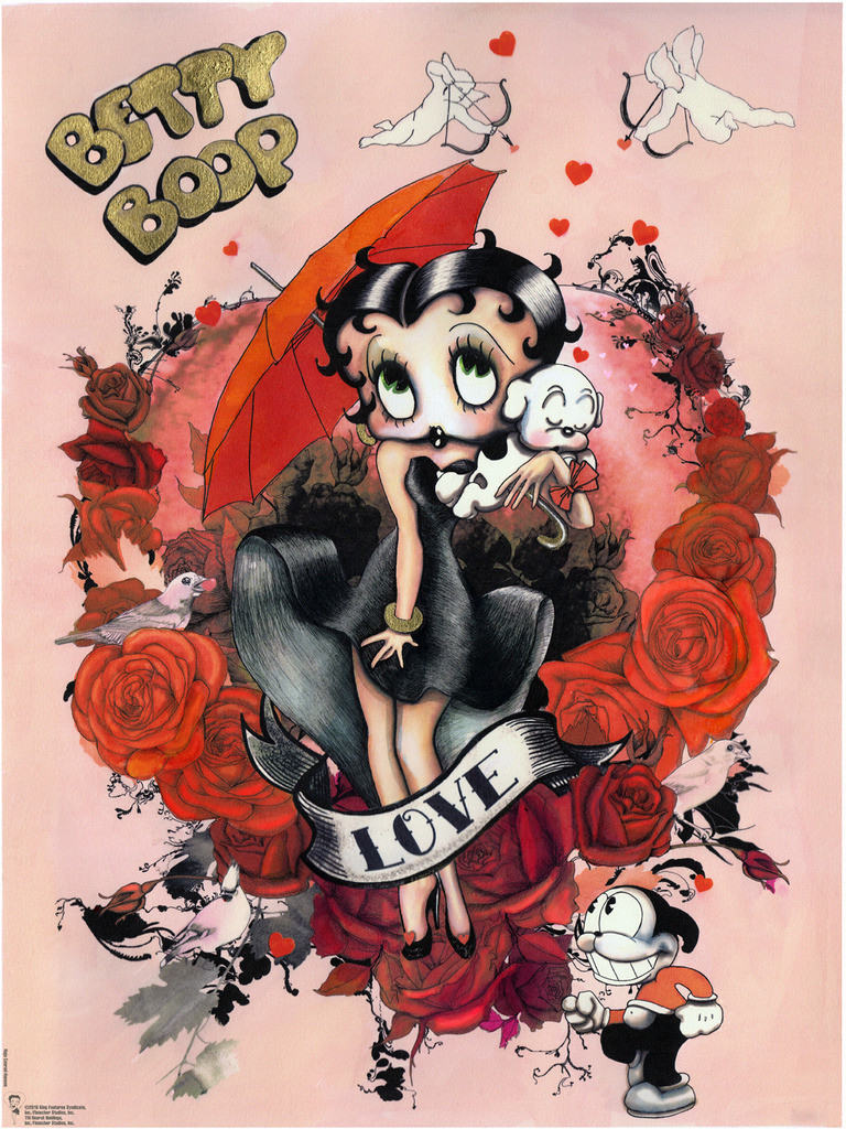 Dark Hall Mansion "Betty Boop" fine art print by Naja Conrad-Hansen