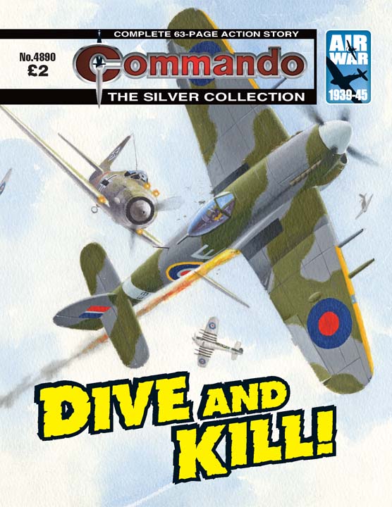 Commando No 4890 – Dive And Kill!