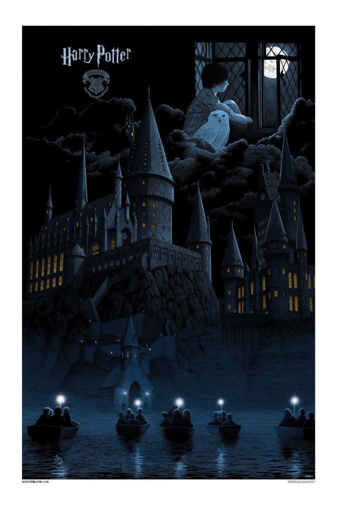 Dark Hall Mansion - Harry Potter poster by Gerhard
