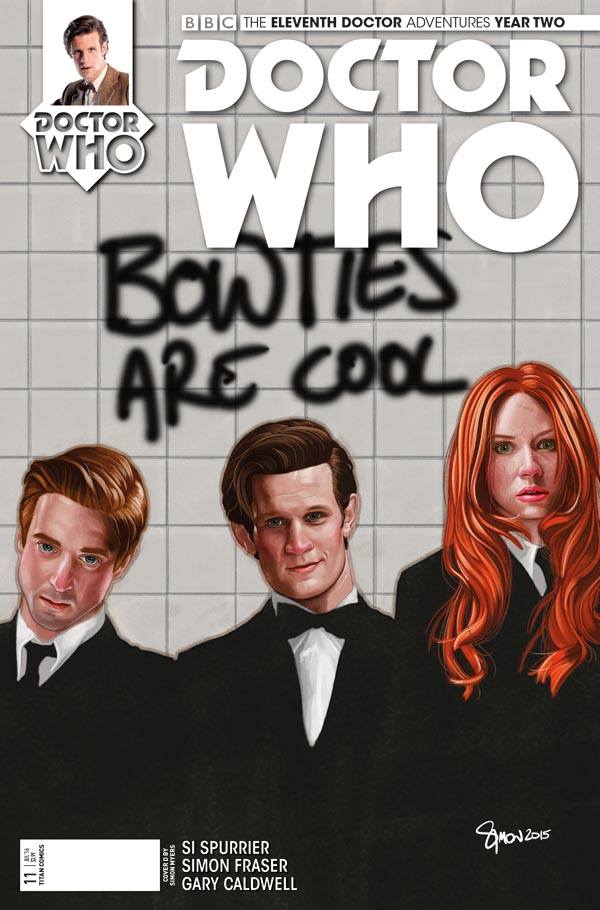 Doctor Who: The Eleventh Doctor: Year Two #11 Cover D By Simon Mysers
