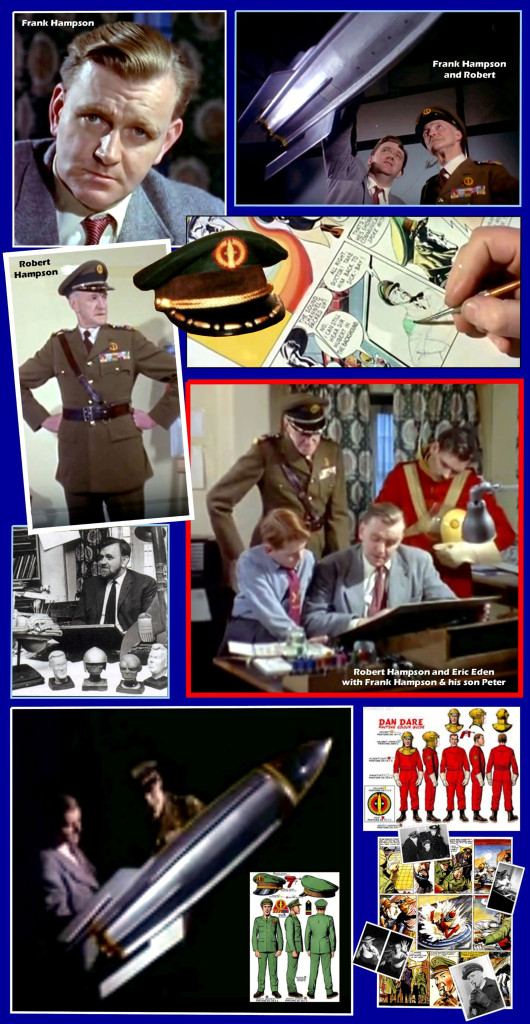 Images from the 1956 British Pathé newsreel film featuring Frank Hampson and others