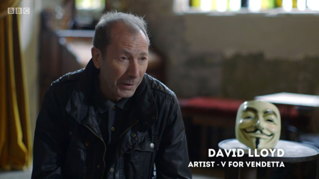 David Lloyd interviewed by Nina Conti on BBC2's Artsnight: Behind the Mask
