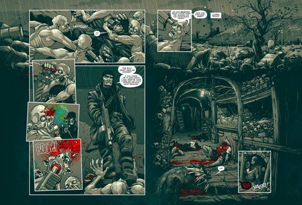Realm of the Damned by Alec Worley and Pye Parr - coming soon to Judge Dredd Megazine