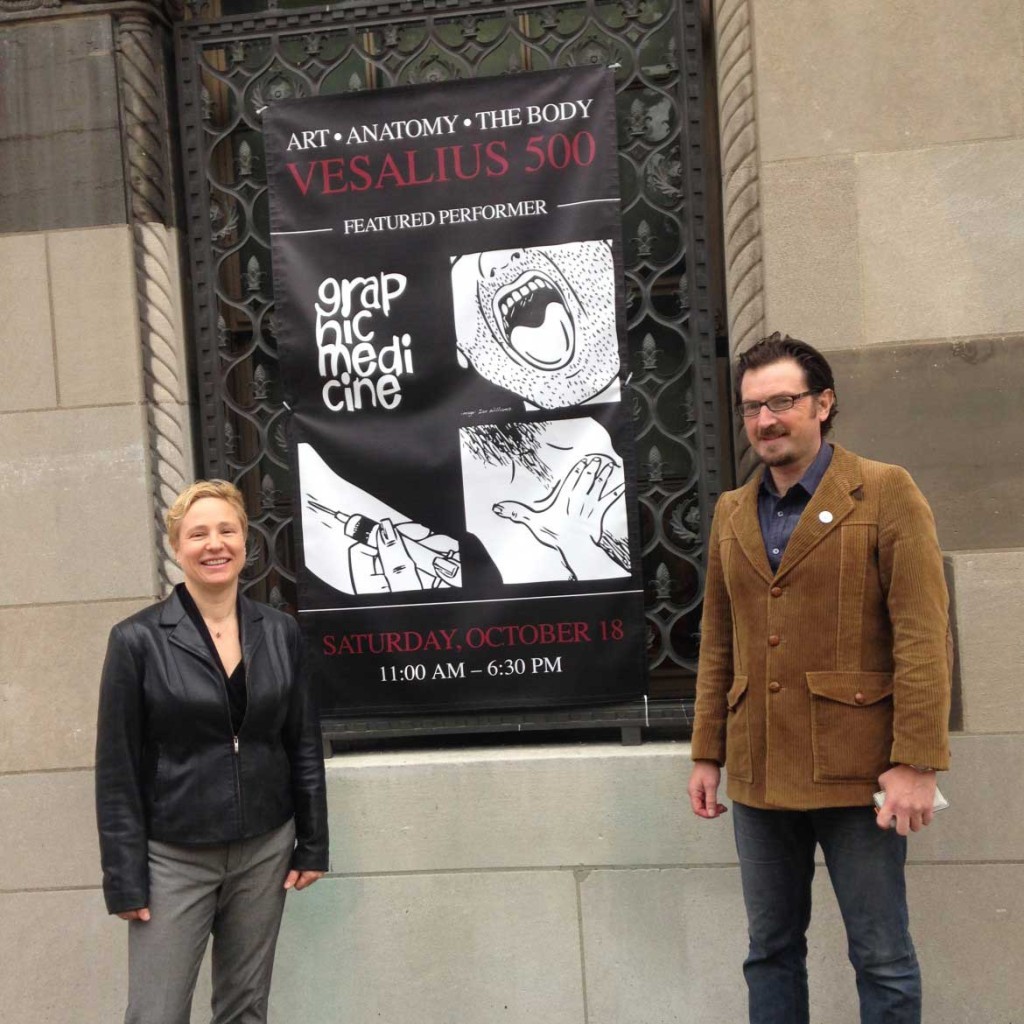 MK Czerwiec and Ian Williams, the team behind Graphic Medicine