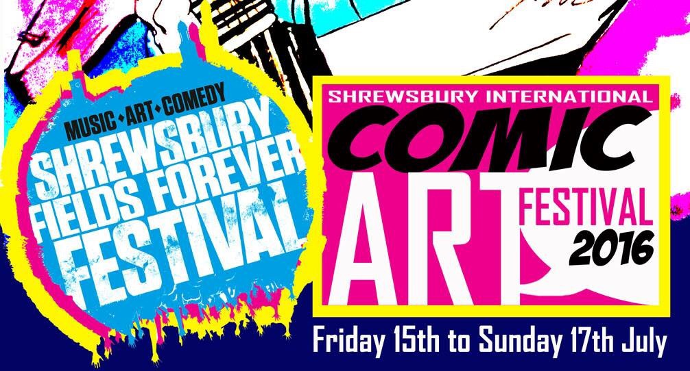 Shrewsbury International Comic Art Festival Promotional Art