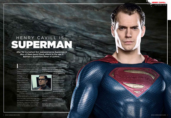 Batman v Superman: Dawn of Justice: Official Movie Magazine - Superman