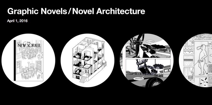 Graphic Novels/ Novel Architecture 2016 Banner