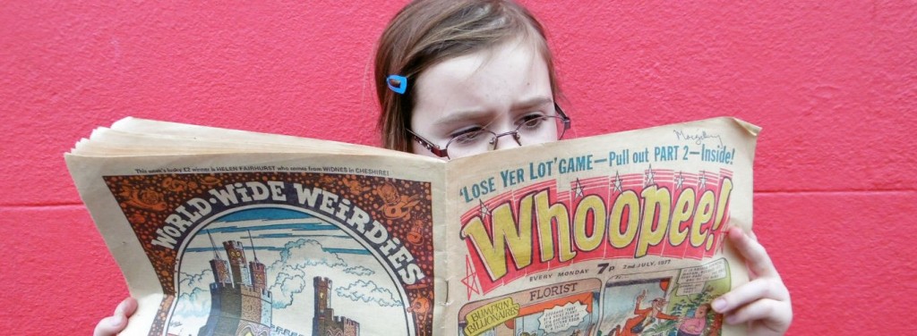 Reading 'Whoopee!', 1977 © Acme Museum Services