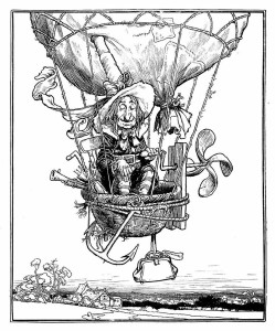 Illustration for The Adventures of Uncle Lubin by William Heath Robinson