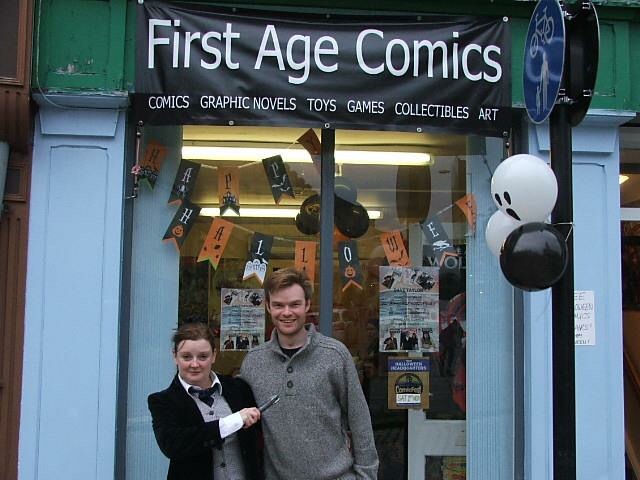 Small press friendly: Lancaster's First Age Comics is just one of many UK comic shops offering space to small press comics