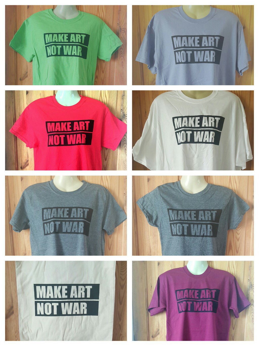 #MakeArtNotWar T-Shirts