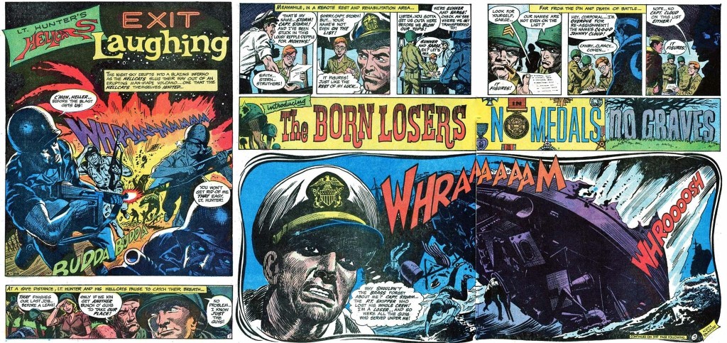 Our Fighting Forces #123. So long Hellcats, Hello Losers - by Bob Kanigher and Ken Barr.