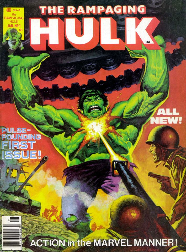 The Rampaging Hulk #1 - Cover by Ken Barr