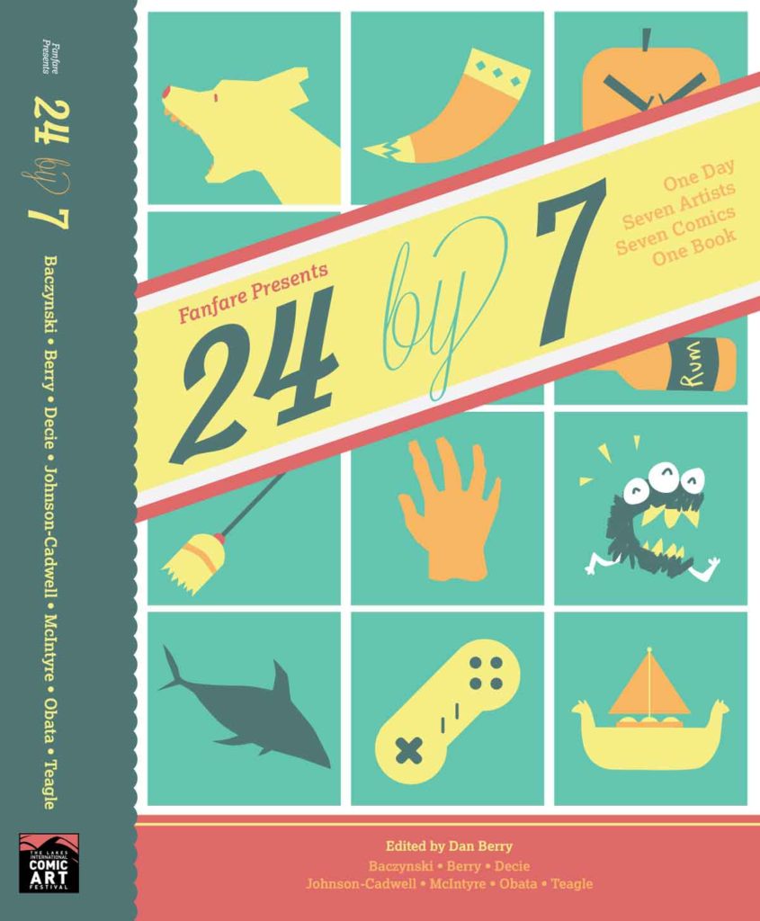 24 By 7 Cover and Spine