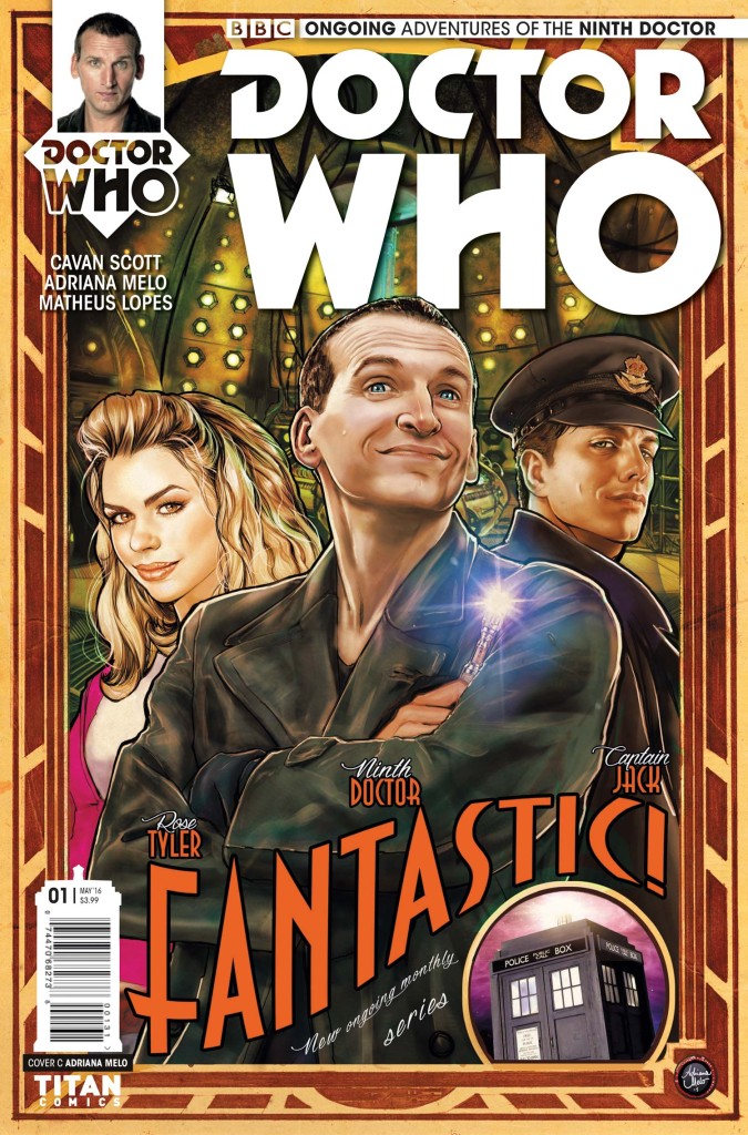 Doctor Who: The Ninth Doctor #1 (Ongoing) - Cover C by Adriana Melo
