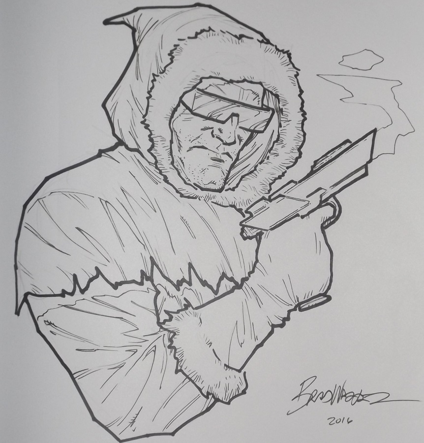 Captain Cold by Brad Walker
