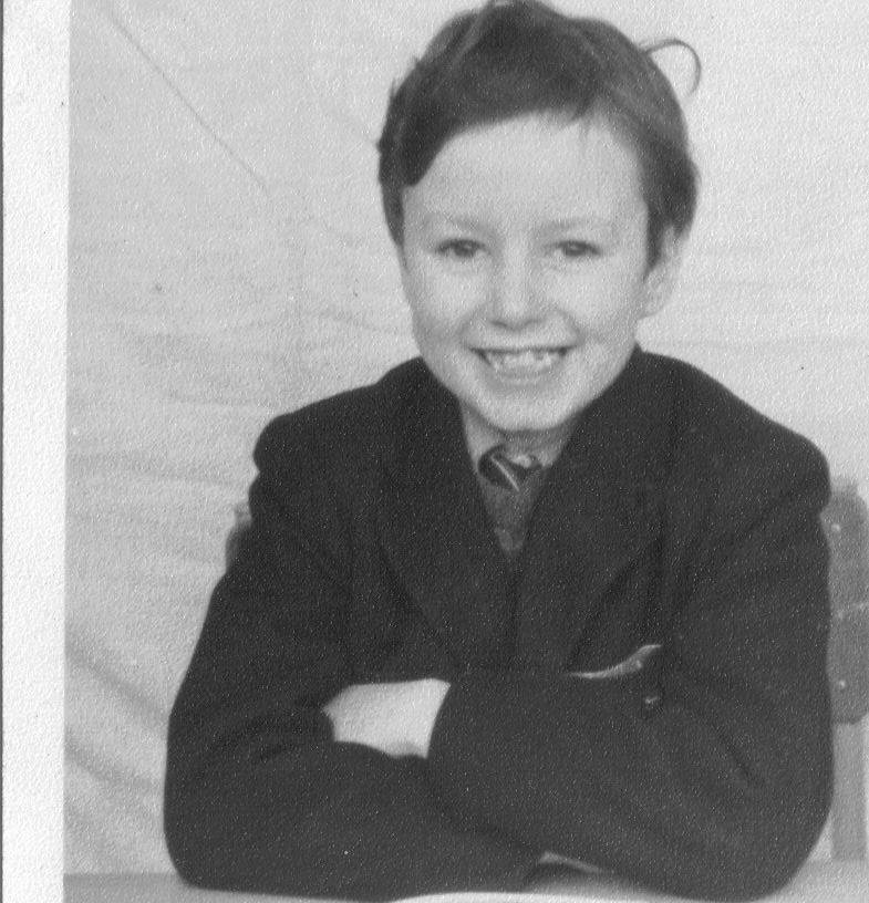 The schoolboy Gerry Dolan