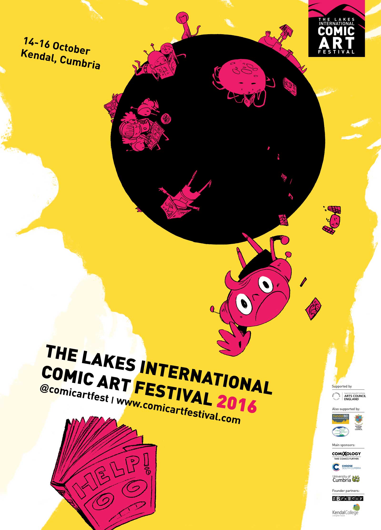 Lakes International Comic Art Festival Art 2016 by Ken Niimura