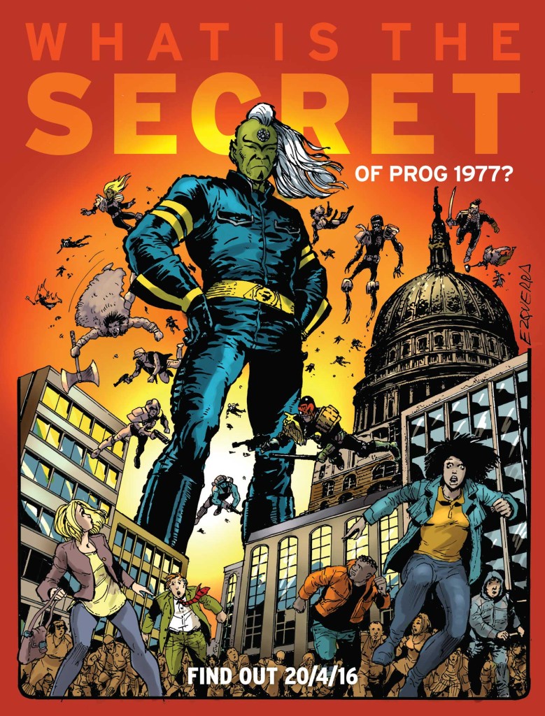 What Is the Secret of Prog 1997? Art by Carlos Ezquerra