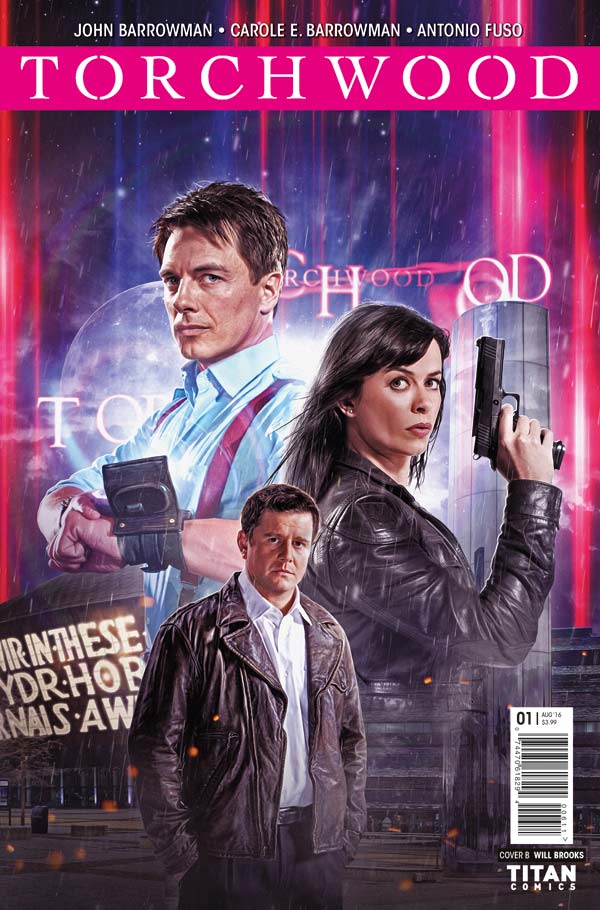 Torchwood #1 Cover B - Photo Variant by Will Brooks
