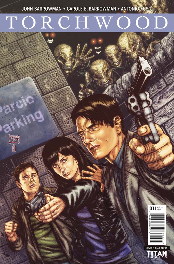 Torchwood #1 Cover D by Blair Shedd