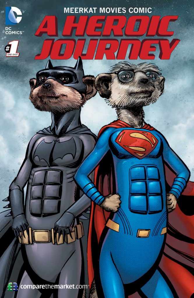 Meerkat Movies Comic - A Heroic Journey #1 - Cover
