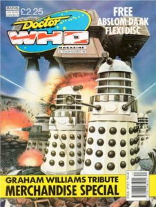 Doctor Who Magazine 167. Cover by Colin Howard