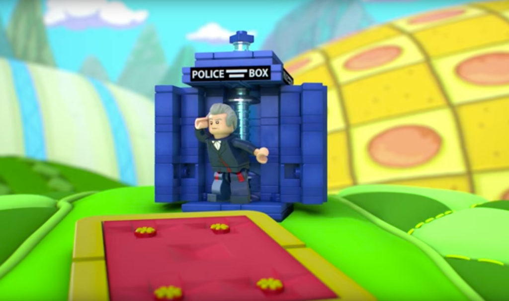 The Twelfth Doctor's brief appearance in the latest LEGO Dimensions trailer.