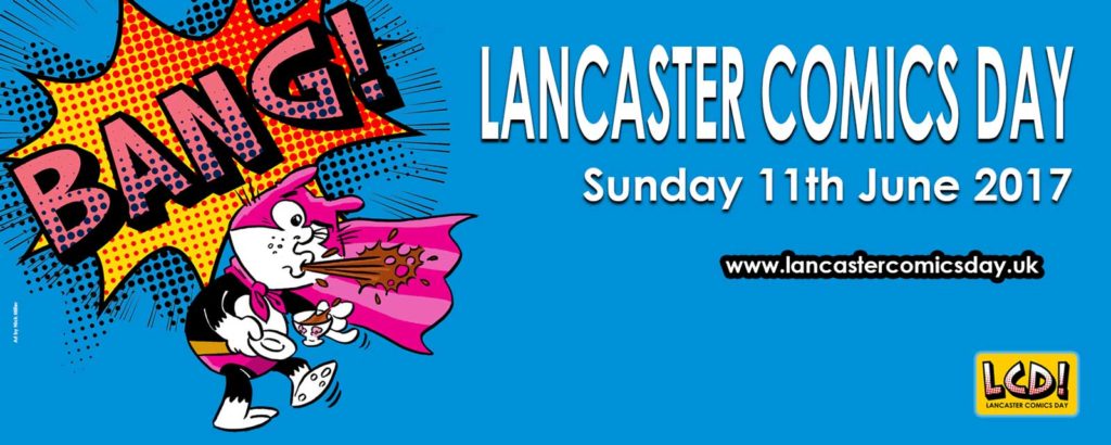 Lancaster Comics Day 2017 Promotional Art