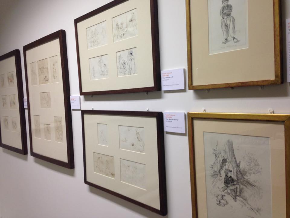 Art in the Beatrix Potter's Inspiring Legacy exhibition at Kendal Museum. Image: Kendal Museum