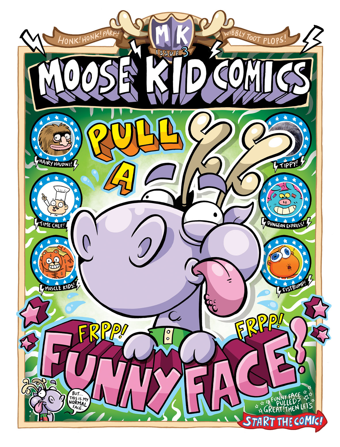 Moose Kid Comics Issue Three - Cover