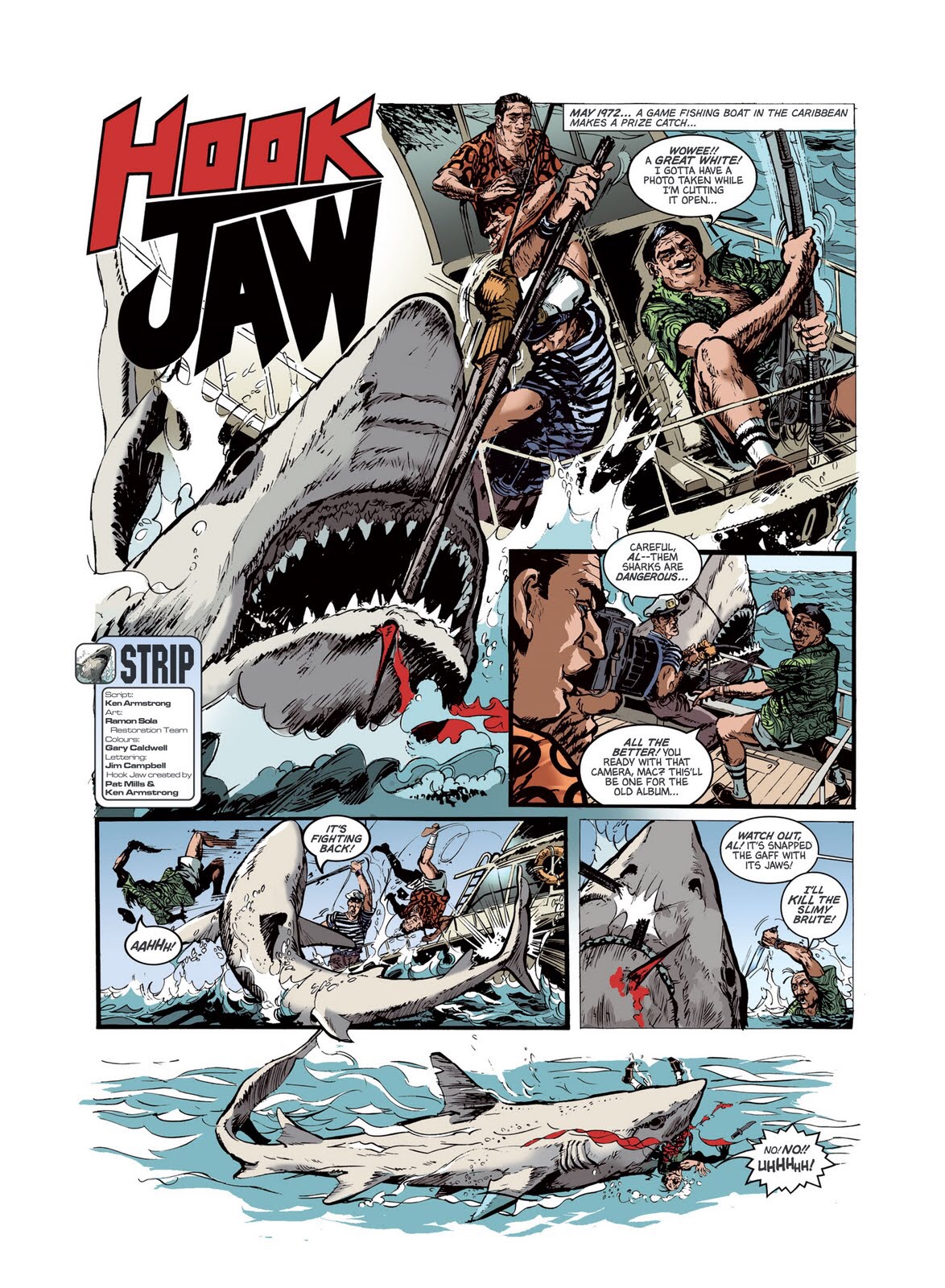 Hook Jaw is back – and Titan Comics has snagged him