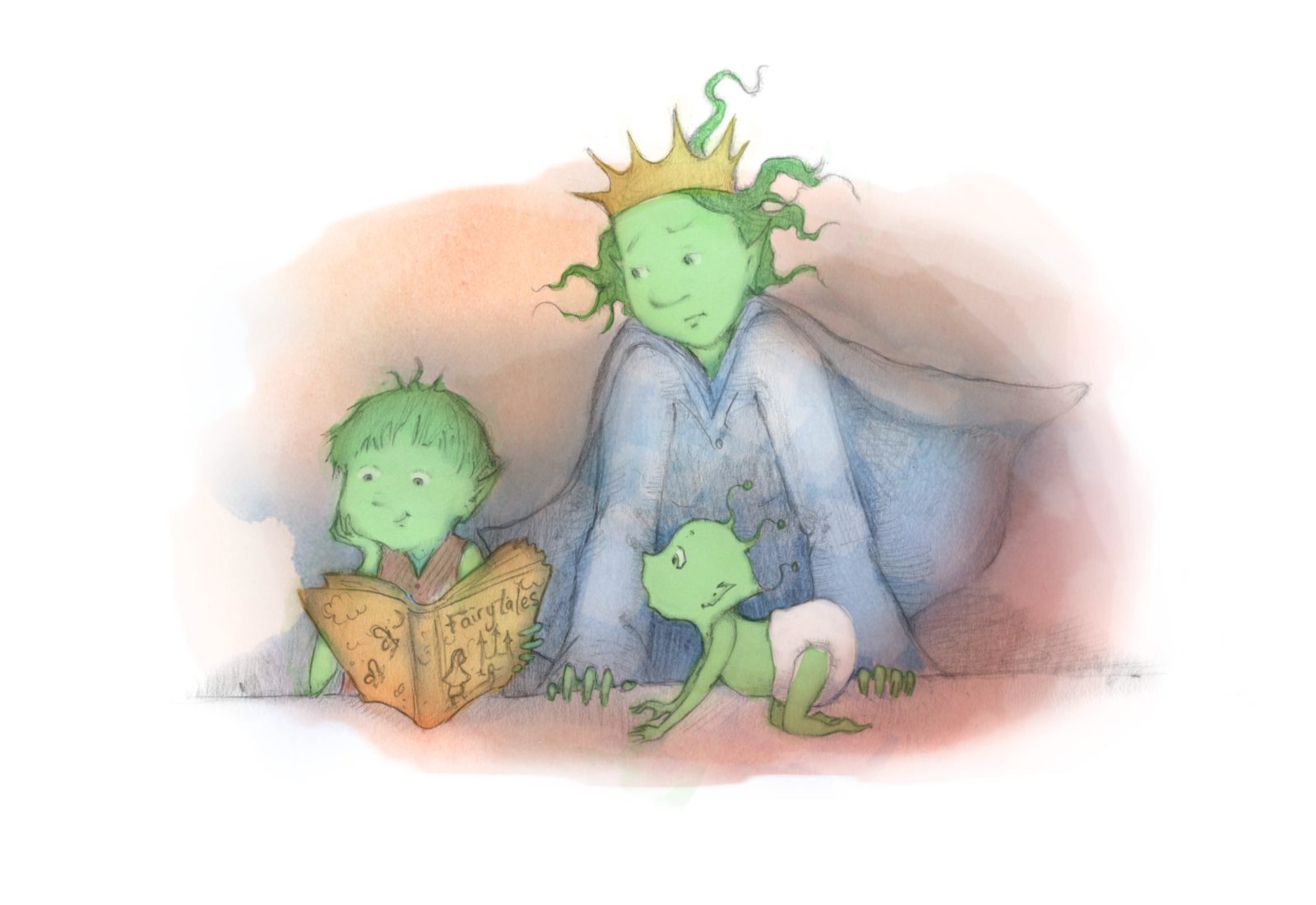 The Goblin Princess - Book Art