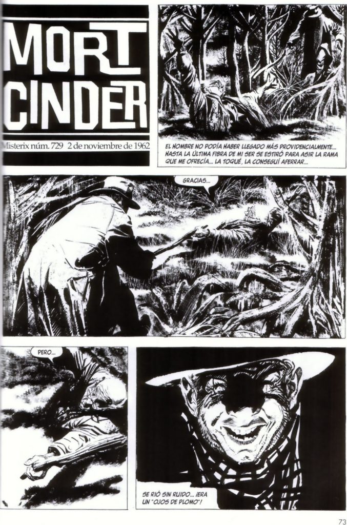 A page from Mort Cinder published in 1962