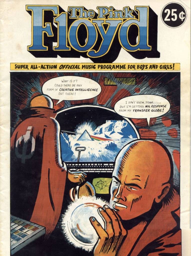 Pink Floyd’s Dark Side Of The Moon Comic Book Programme (1975)