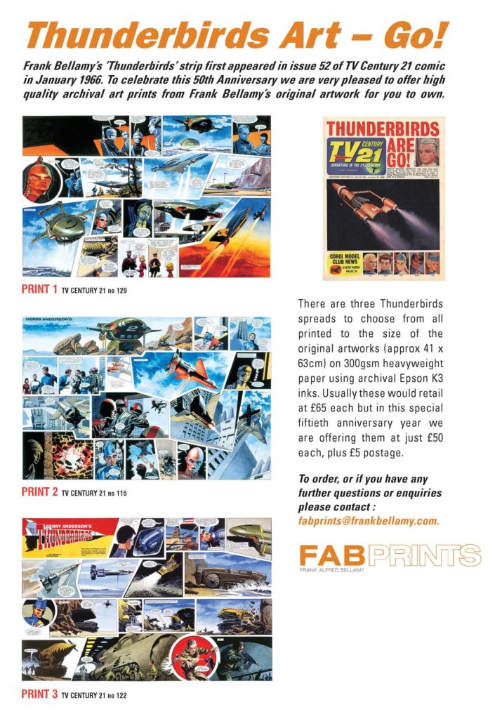 FAB Prints - Thunderbirds Art