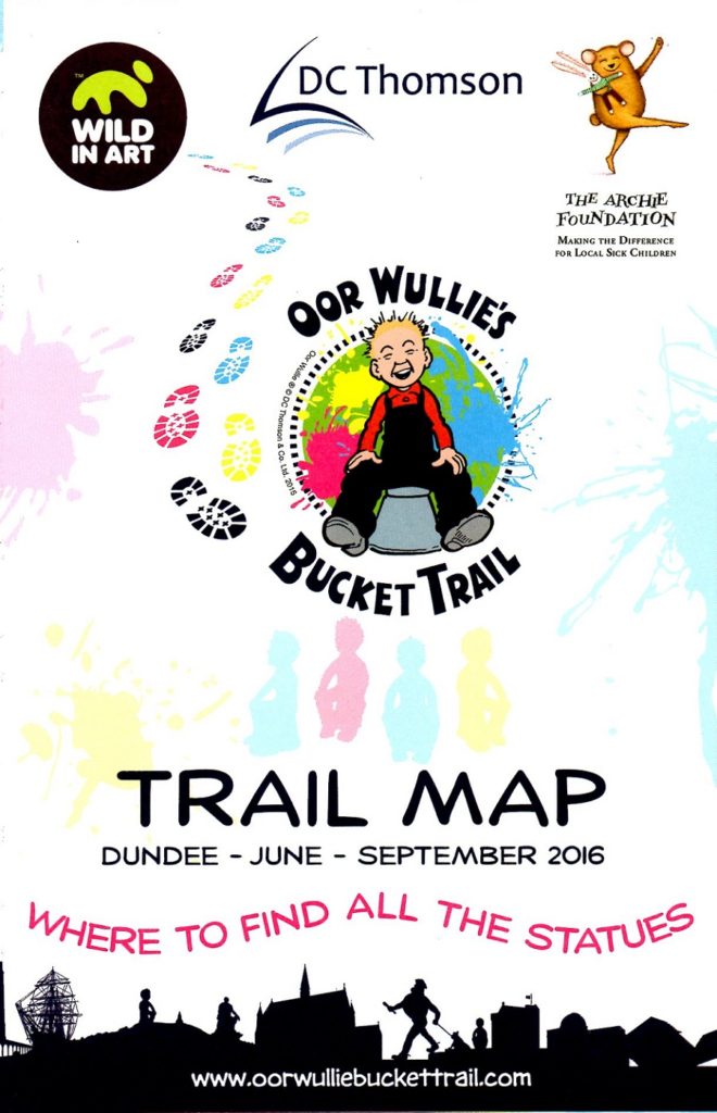 Oor Wullie Bucket Trail Leaflet