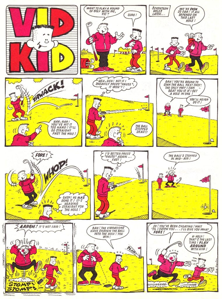 Vid Kid - Buster 1405 12th December 1987
